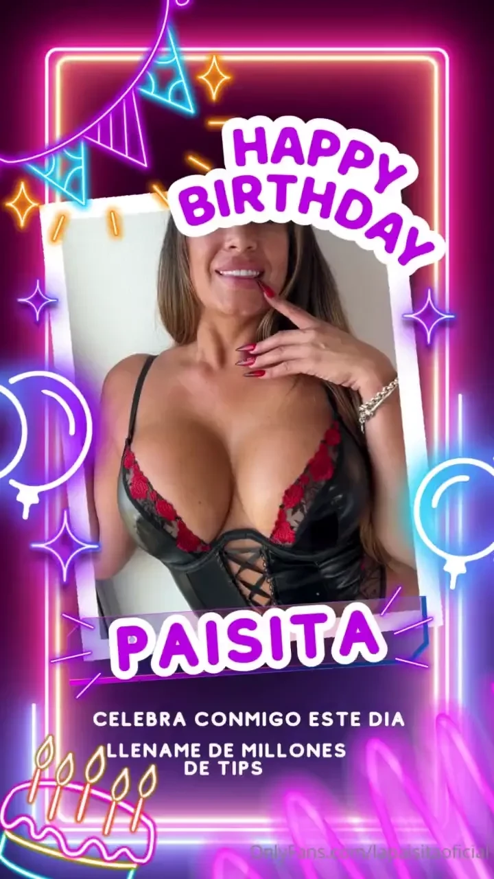 Celebra conmigo mi cumplea os y ll name de mucho amor por todos estos 