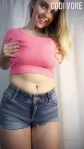 Bounces and a very suspenseful titty drop