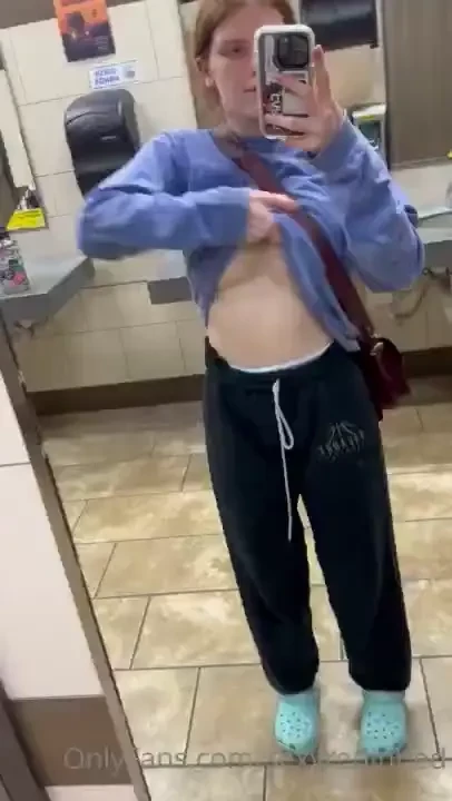 Is it really a road trip if u don t flash in the travel stop bathroom 