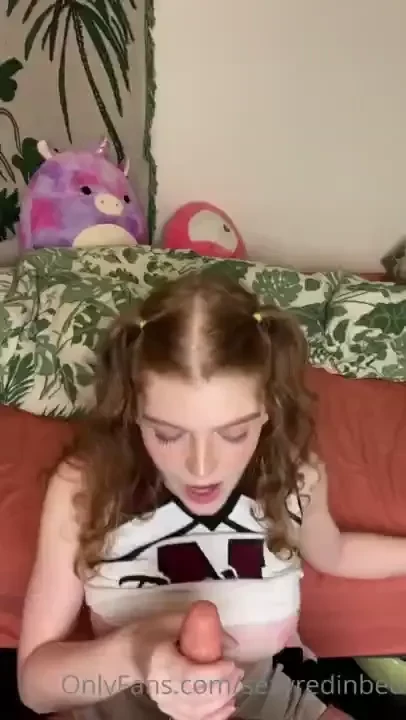 This was my first time filming something like this with a dildo so lmk 