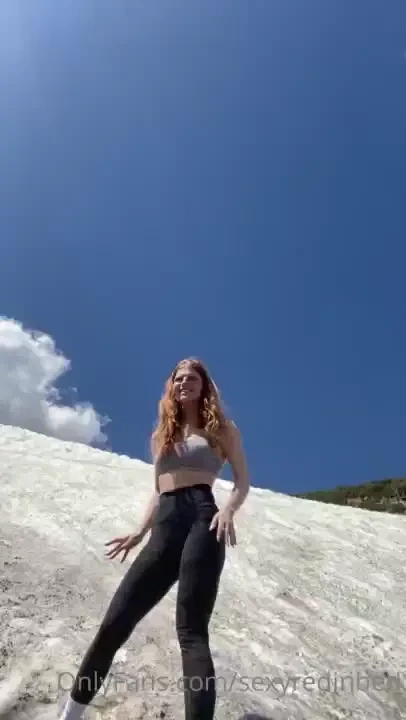 I forgot to share these goofy videos with you from when i went hiking part 1 