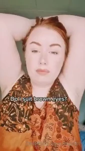 What do you think do you like me with brown eyes