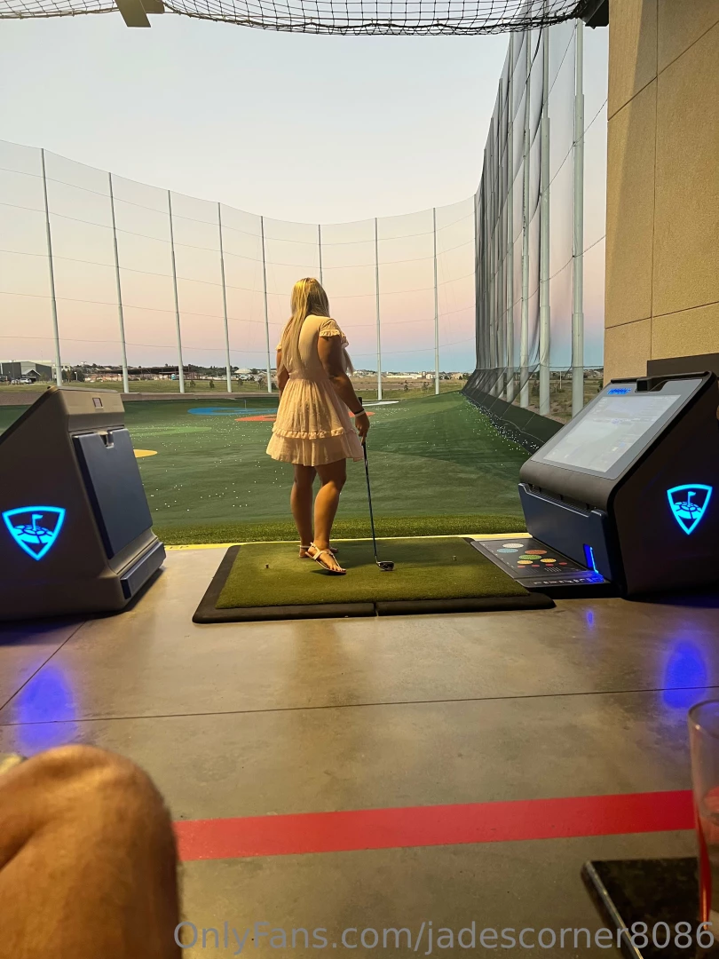 The guys next to us might have gotten a little peek last night 