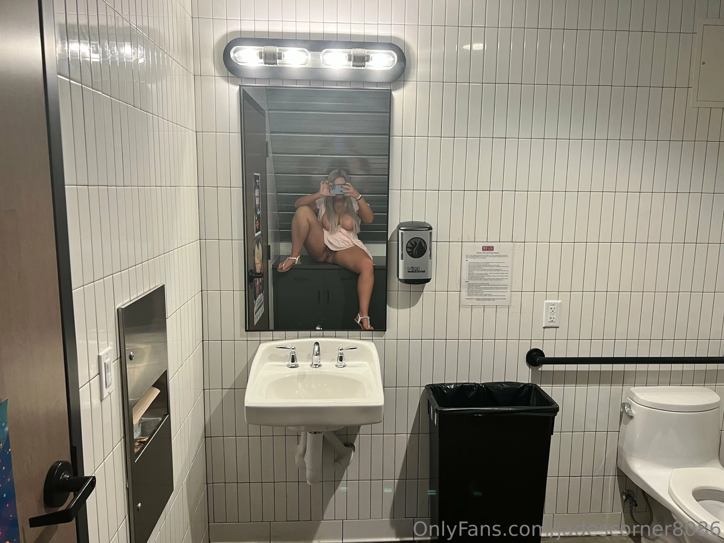 Let have something fun in the bathroom 