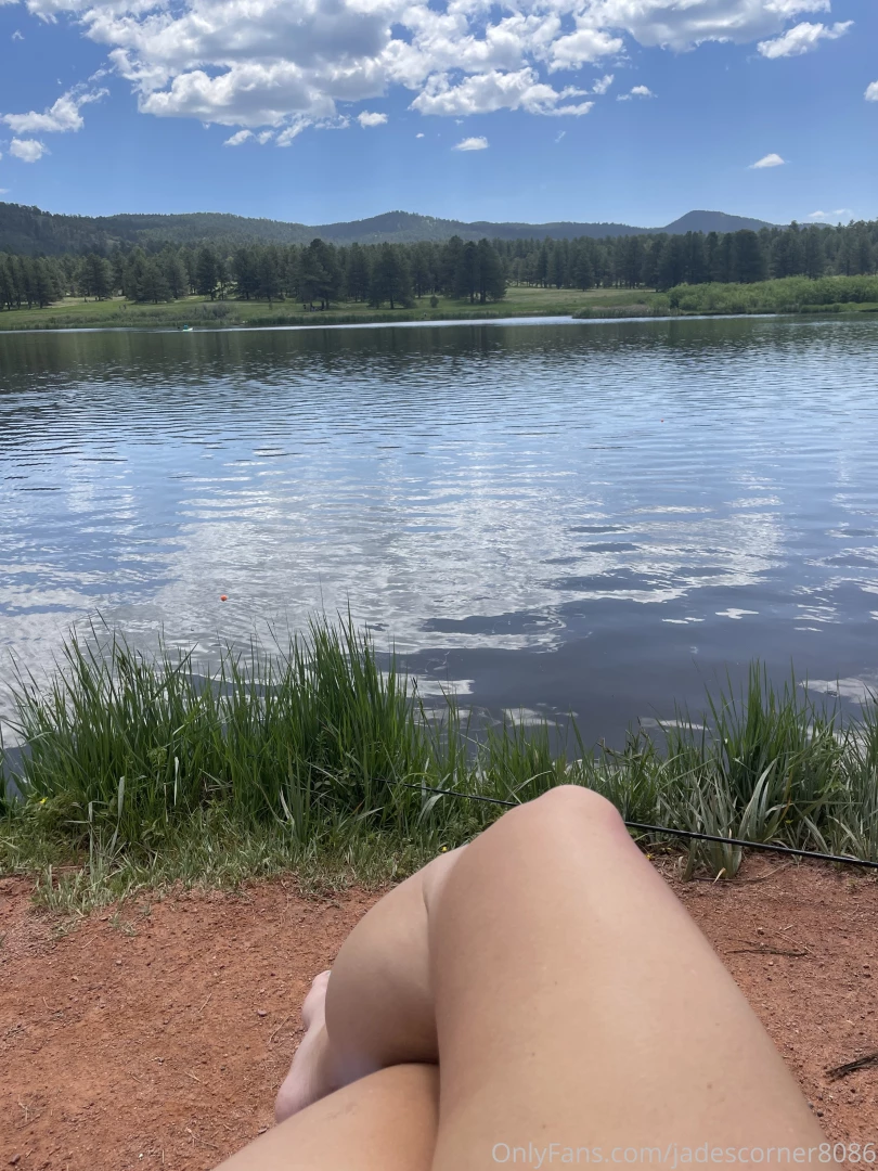 Spending the day at the lake happy fathers day everyone hubby 