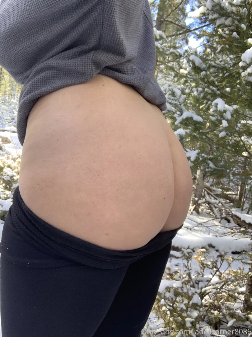 Cum have a little fun with me in the snow part 4 