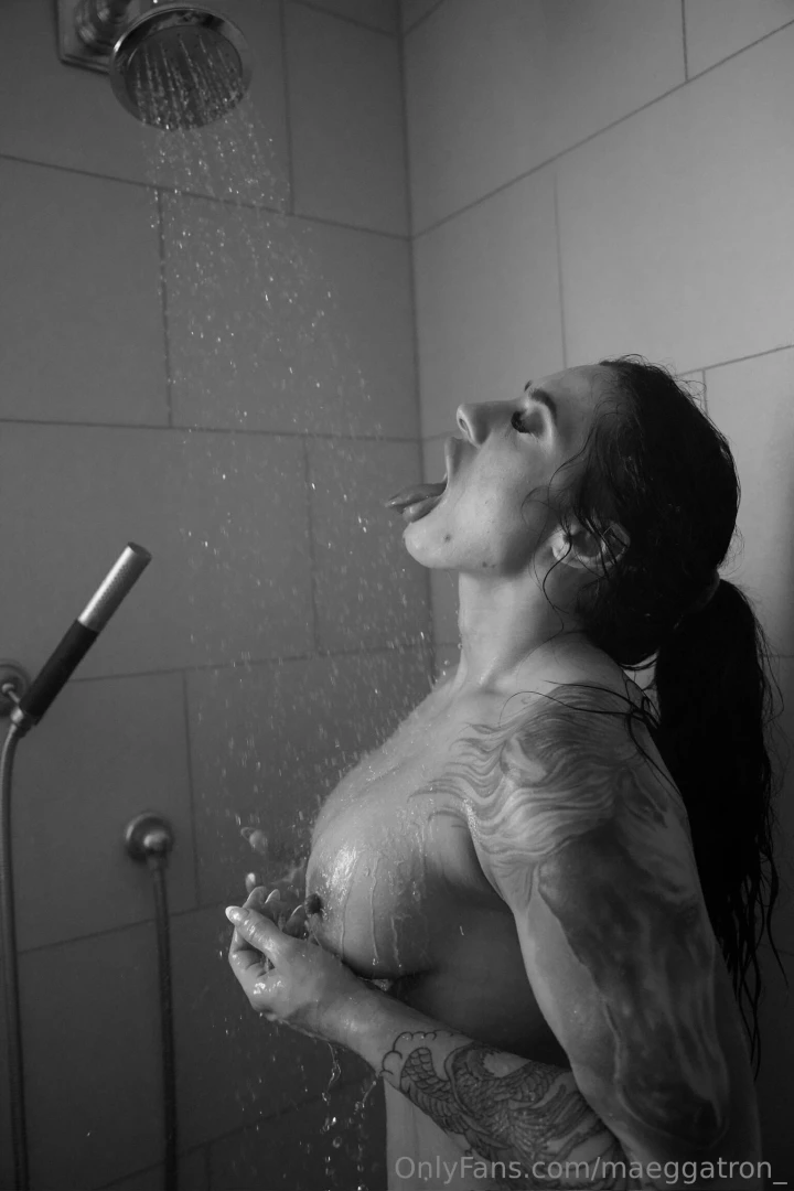 Just gettin a little wet 