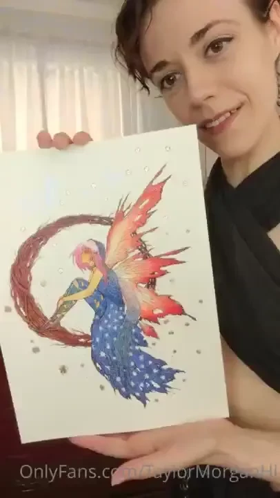 Art stuffs post you may have seen this punkish little faerie on my 