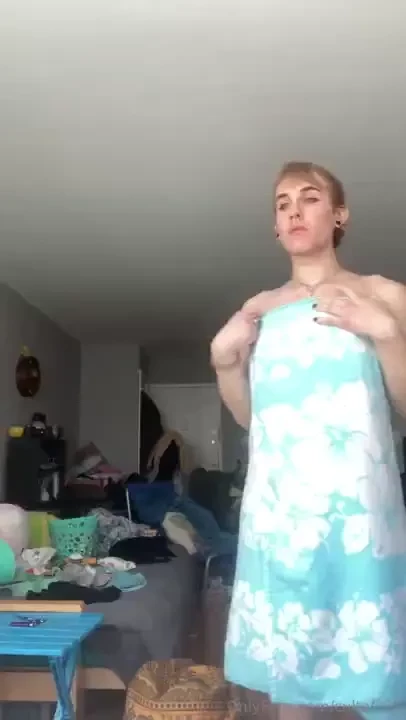 Pov the trans girl next door just finished her shower and caught you 