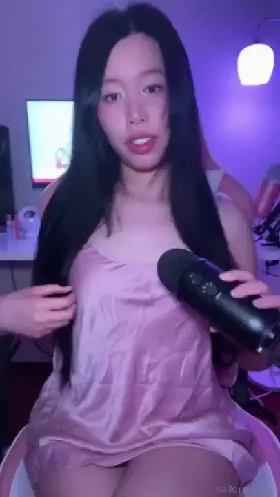 4 36 naughty pajama asmr scratching my silk pjs my bra playing with my 