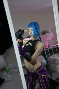 Ohh probably i have bad things 3 jinx egirl cosplay anime cute alt part 2