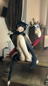 Dont need a wig for this cosplay o cosplay nonnude cute anime catgirl part 3