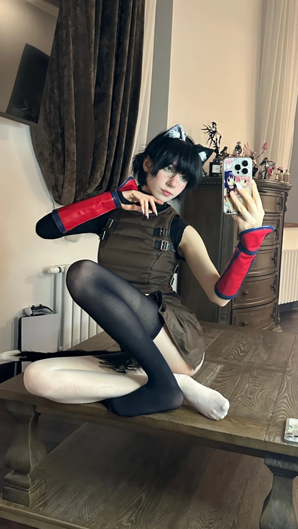 Dont need a wig for this cosplay o cosplay nonnude cute anime catgirl 