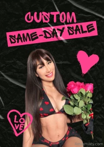 Hot custom same-day just how you like it let s make it happen babe