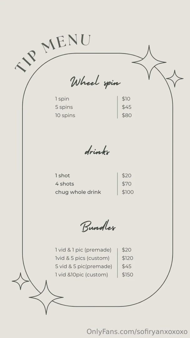 Going live tonight 6pm pst http www onlyfans com sofiryan 