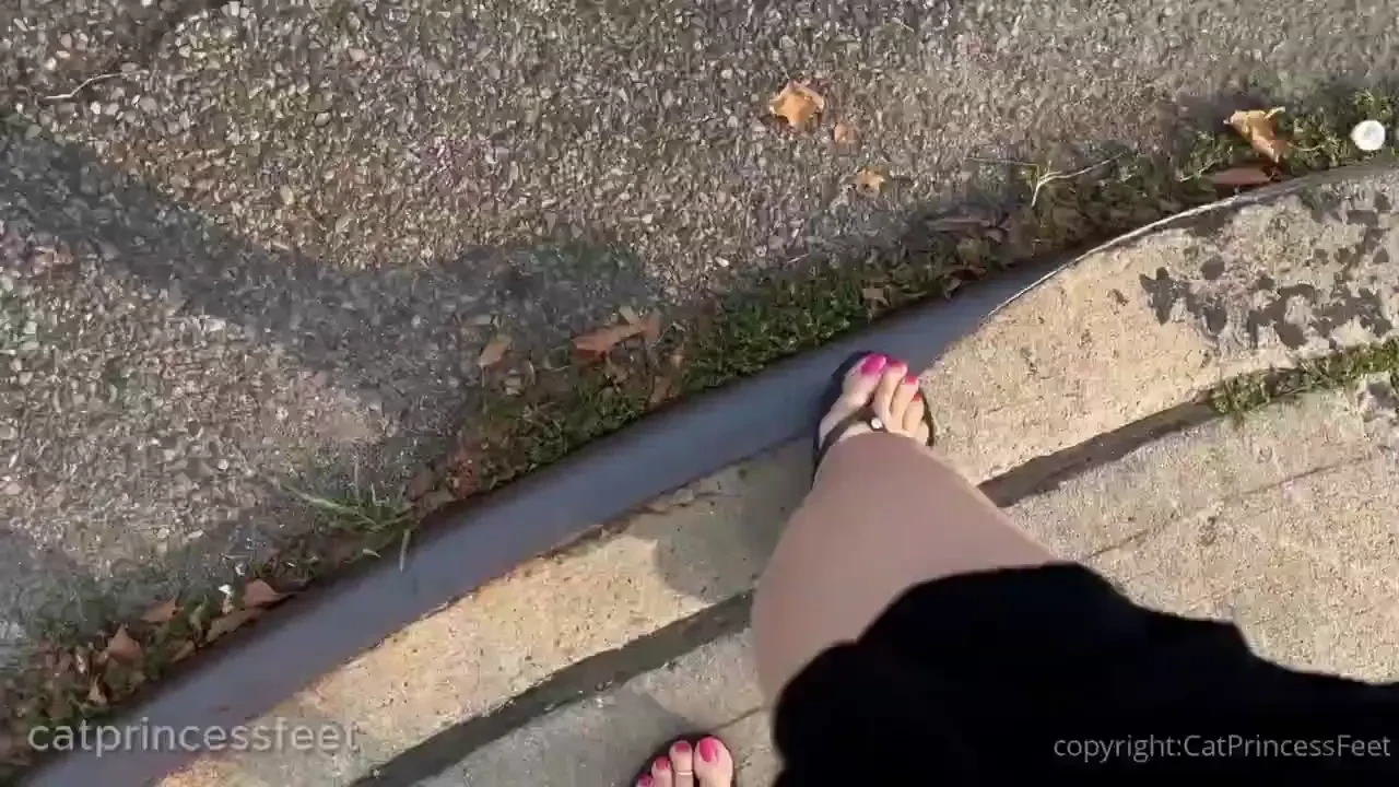 Sitting at the park you notice some soles teasing you with my dirty part 1 