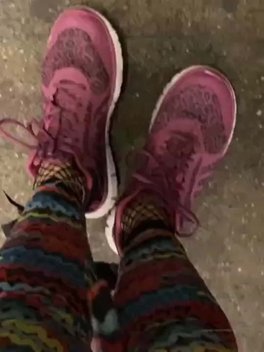 Shoe story lots of fishnet imprints on my soft feet after taking them part 3 