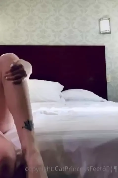 Juicy heels dangle and some catprincessing on my 1st anniversary on part 1 