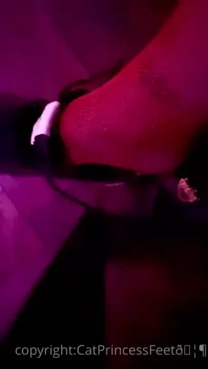 Yes i took my shoes off at the party layered stockings toeless black 