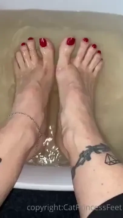 I always do my own pedicures soak and detox first then the nails which 