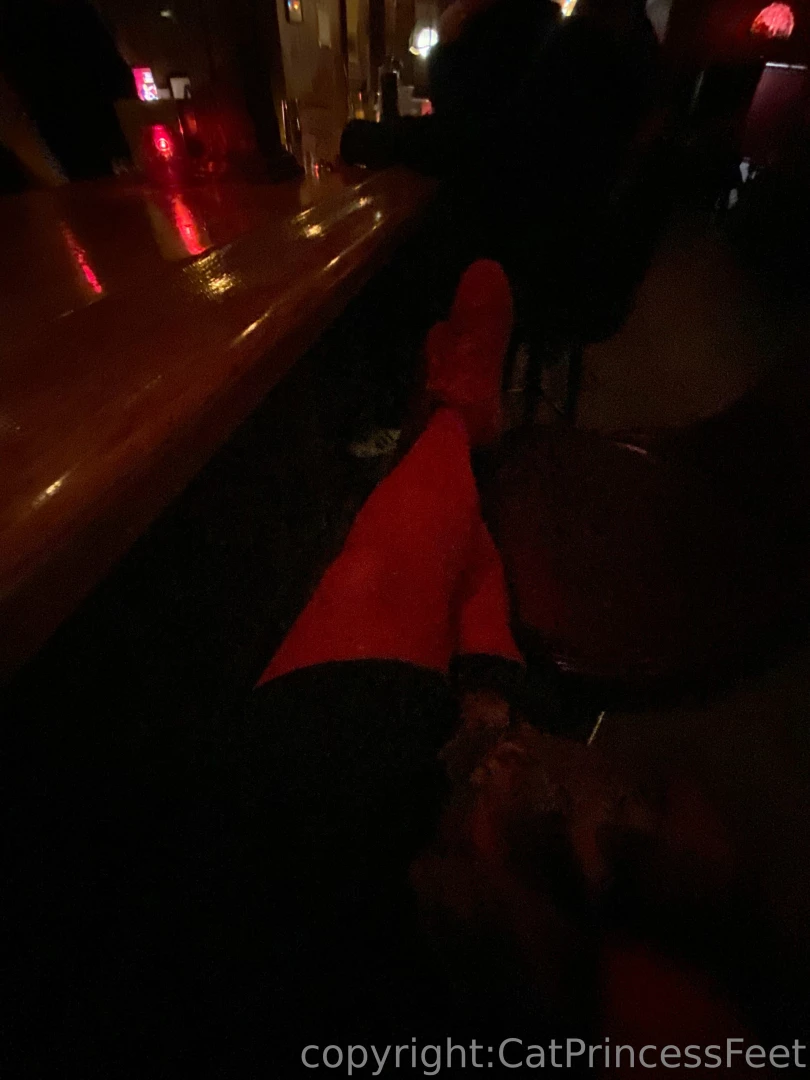 catprincessfeet - Tonights red tights and crazies part 6 