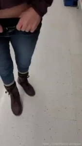 Oh that woman definitely saw us