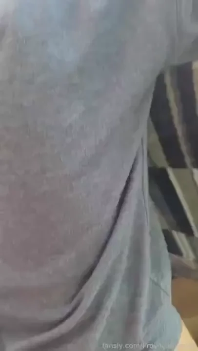 Fucking around on our porch 