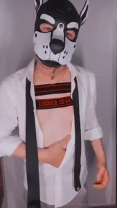 Office boy touch my body