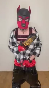 Horny boy playing with nike tn sneakers and adidas socks