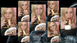 00172 - smokey banana blowjob hey man you can t resist me i want to part 1