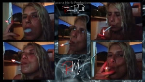 00191 a hot cigarette after a cold shower after a day at the beach part 1