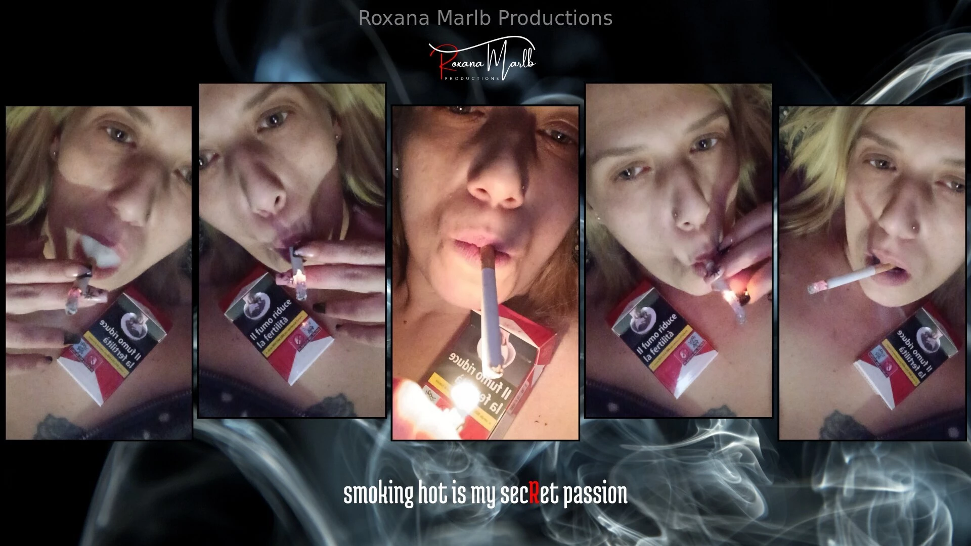 00175 smoking hot is my secret passion i look for cigarettes in my bag 