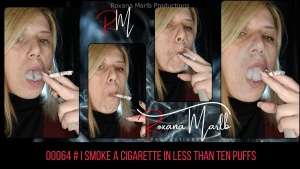 00064 i smoke a cigarette in less than ten puffs mine is a brutal