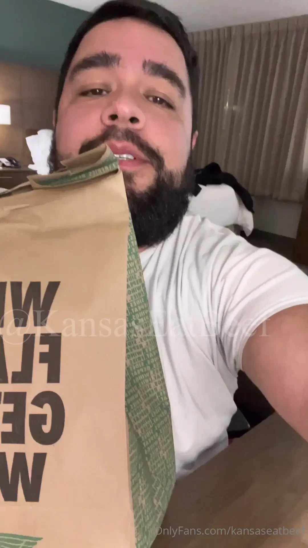 Feed me more eating till my hearts content with chicken wings and my 