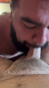 Slurping on some cock this half white half asian ex military officer