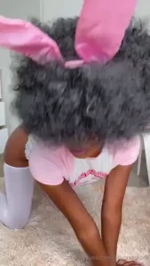 Spotted the easter bunny in her natural habitat