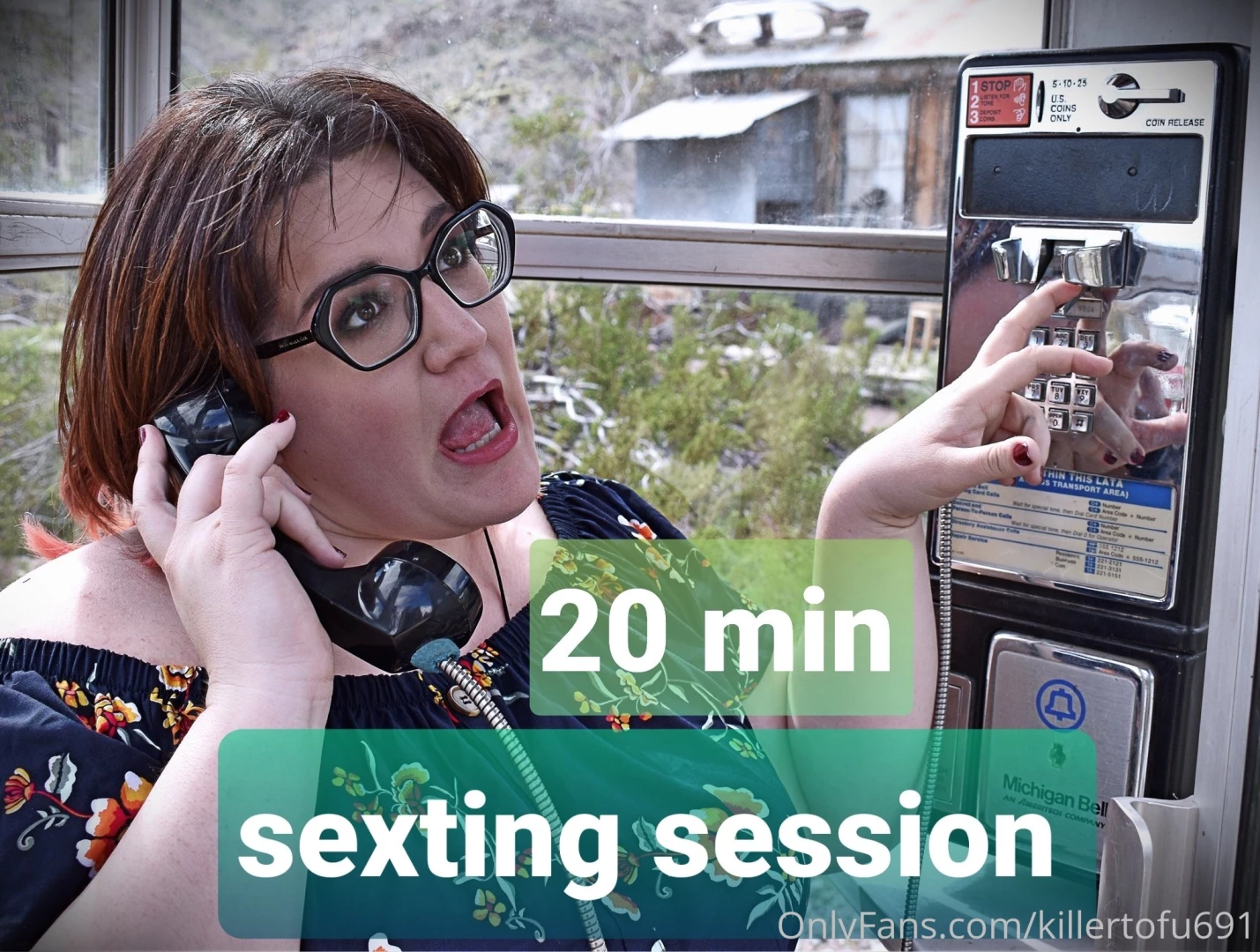 10 for a 20 min sexting session includes pics short clips and audio 