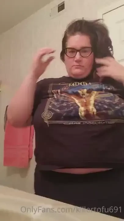 Strip before showering 