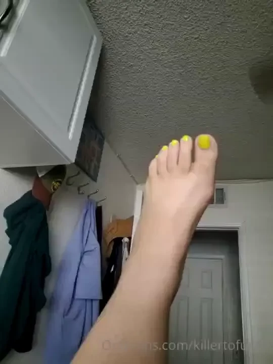 The face beneath my foot 