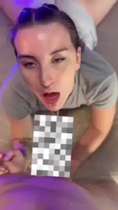 The roughest most f0rceful blowjob ever getting my throat destroyed 