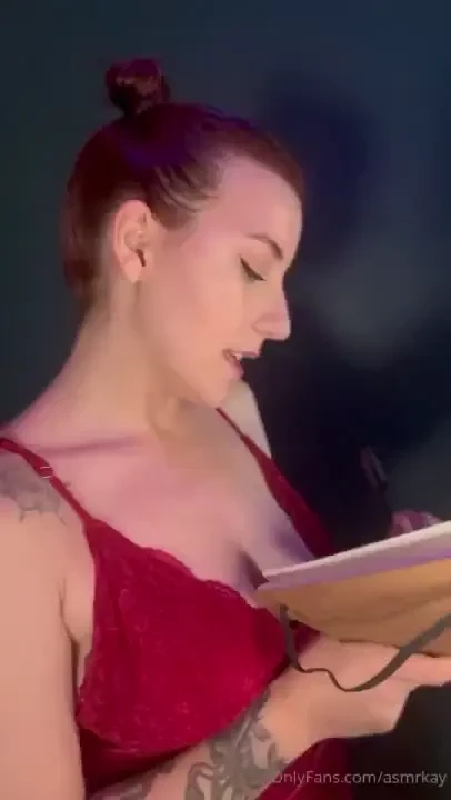 Step mommy helps you have sweet dreams asmr giving you some personal 