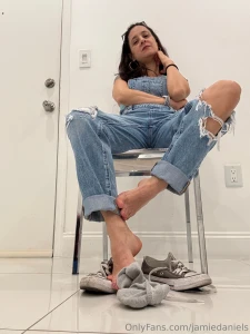 Long day walking around wynwood and south beach today my feet are part 14