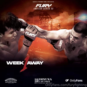 1 week away from fury amateur series 56
