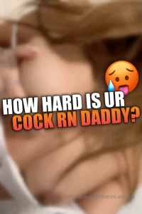 bunni-emmie - How hard is ur cock rn daddy part 2 