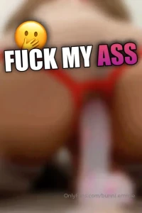 bunni-emmie - Fuck my ass showing you how i d ride on that big ass dick bouncing my part 4 