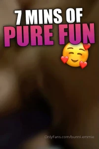 bunni-emmie - 7 mins of pure fun in pure ecstasy this morning i was really just part 2 