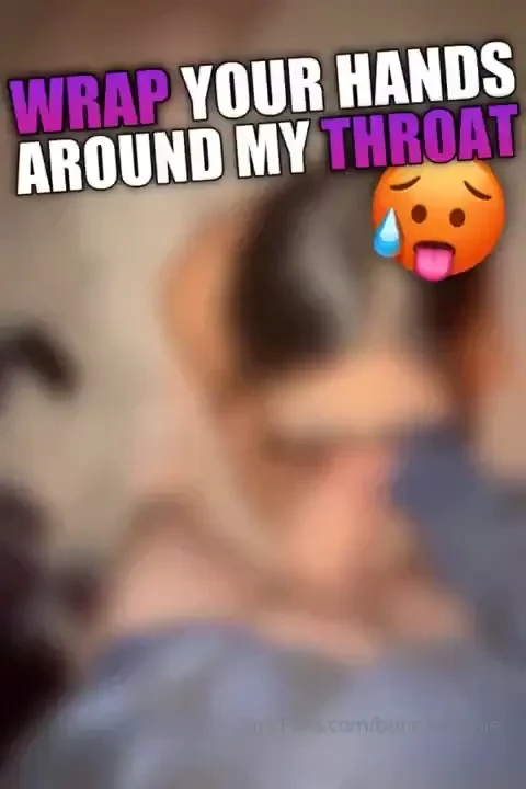 Wrap your hands around my throat while you nbsp shove your hard cock part 2 