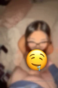 A facial ending deepthroating and gagging on this cock with my two part 1