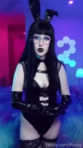 Goth bunny praise - good boy you are such a good boy for me and i want