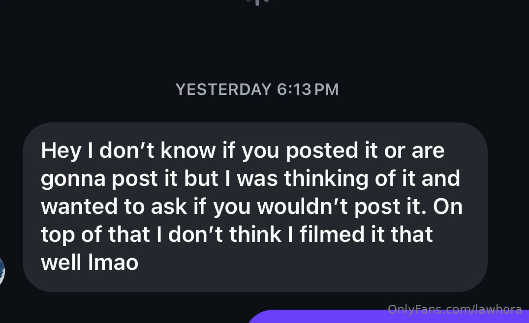 I made hella content and the person said i can t post it lol i m now 